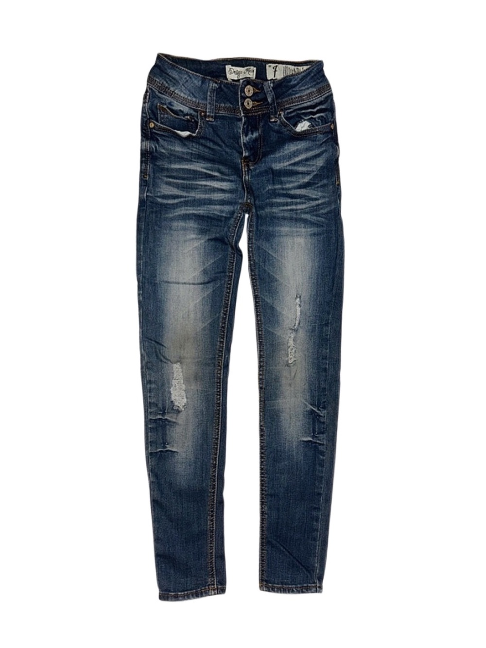 INDIGO REIN Girl's Skinny Jeans Anklet Size 7